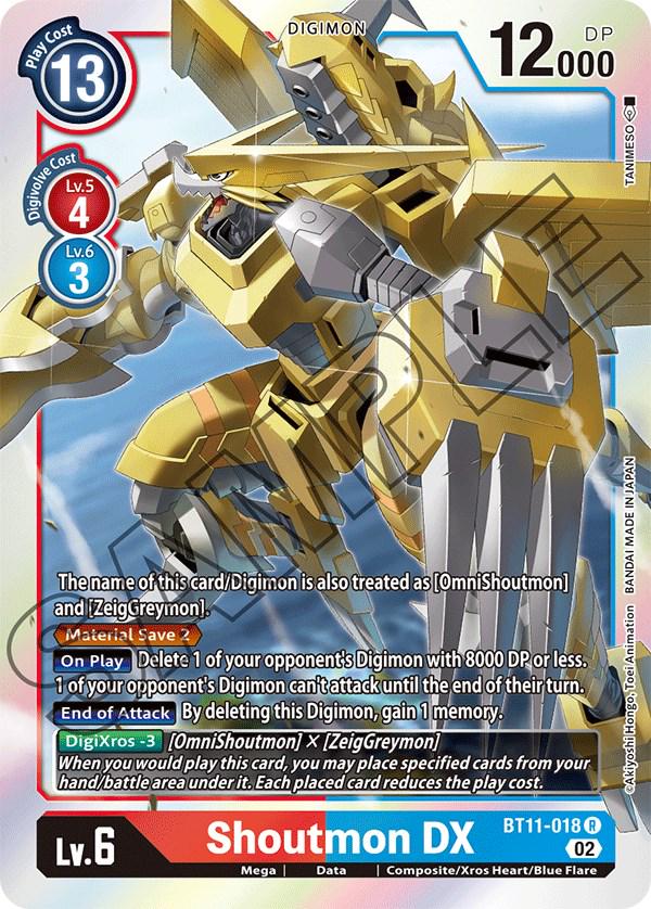 Shoutmon DX [Foil] #BT11-018