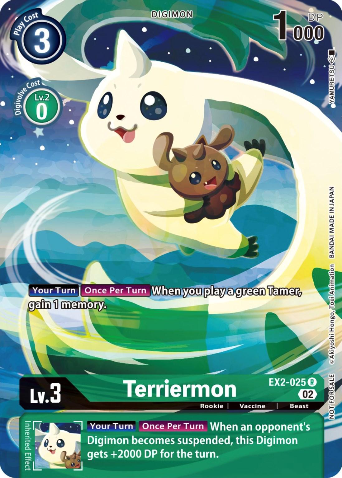 Terriermon [Illustration Competition Pack] #EX2-025