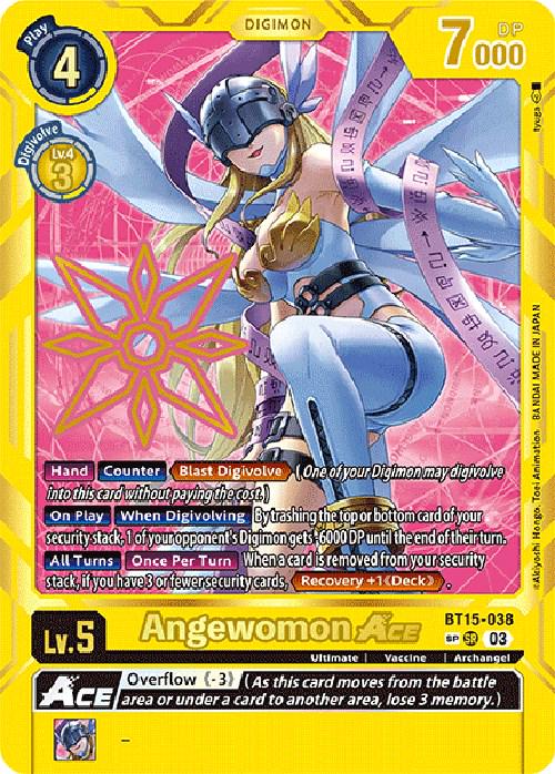 Angewomon ACE [Special Rare Foil] #BT15-038 SP