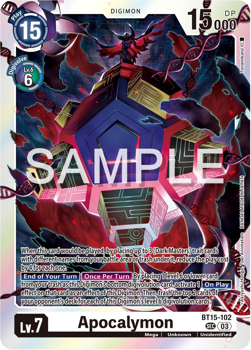 Apocalymon [Foil] #BT15-102