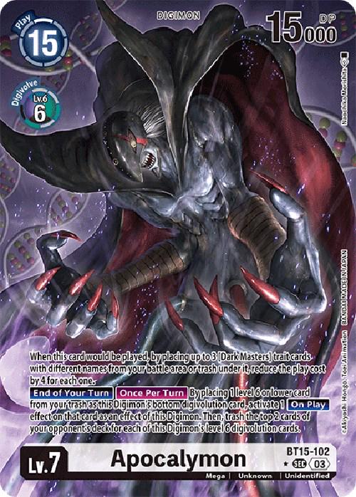 Apocalymon [Alternate Art Foil] #BT15-102