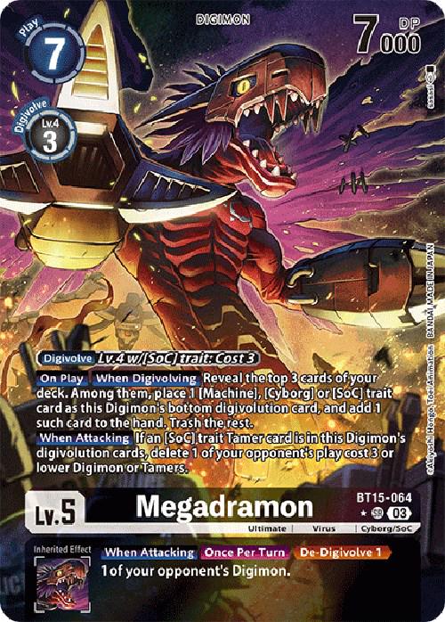 Megadramon [Alternate Art Foil] #BT15-064