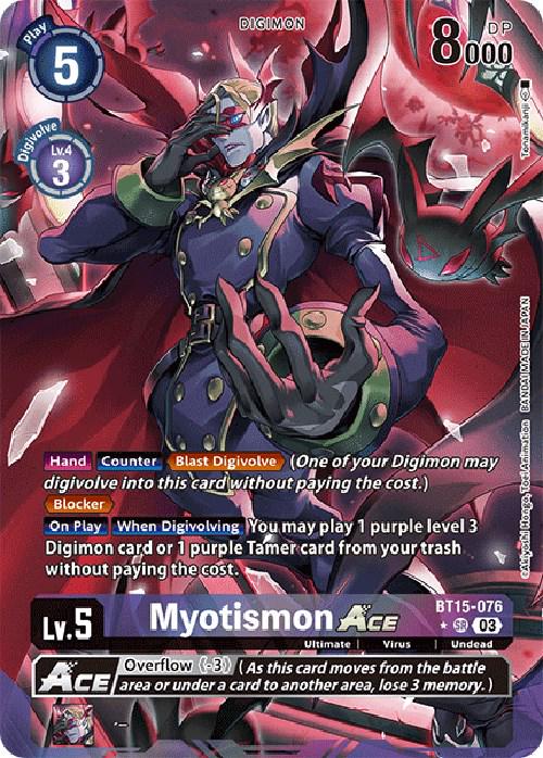 Myotismon ACE [Alternate Art Foil] #BT15-076