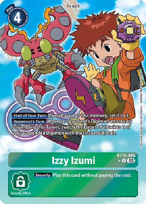 Izzy Izumi [Alternate Art Foil] #BT15-085