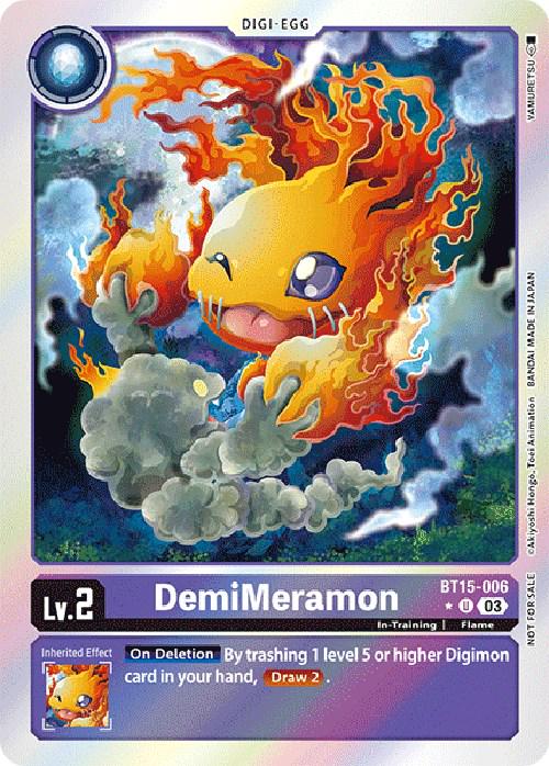 DemiMeramon [Box Promotion Pack Foil] #BT15-006