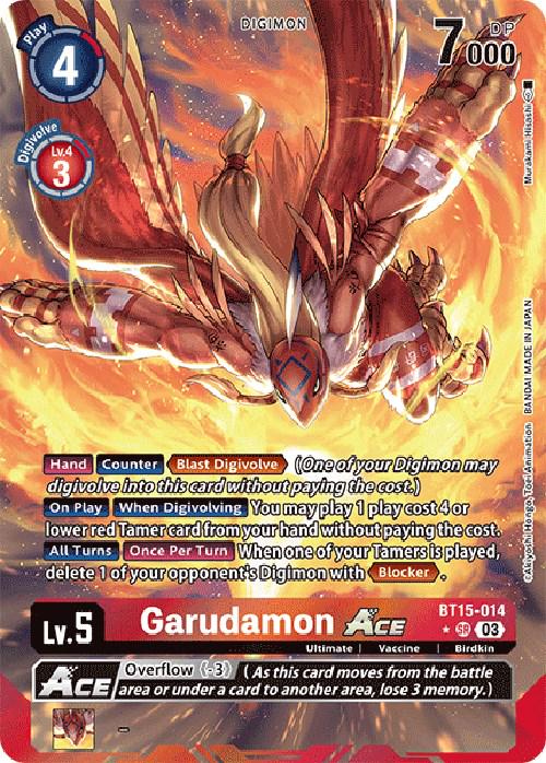 Garudamon ACE [Alternate Art Foil] #BT15-014