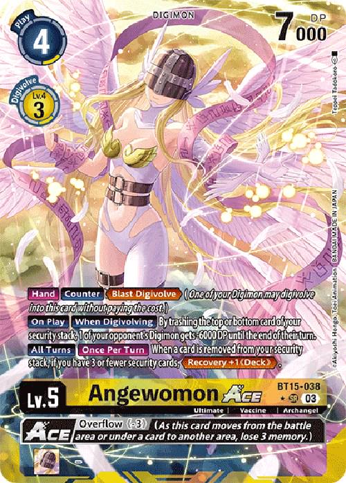 Angewomon ACE [Alternate Art Foil] #BT15-038