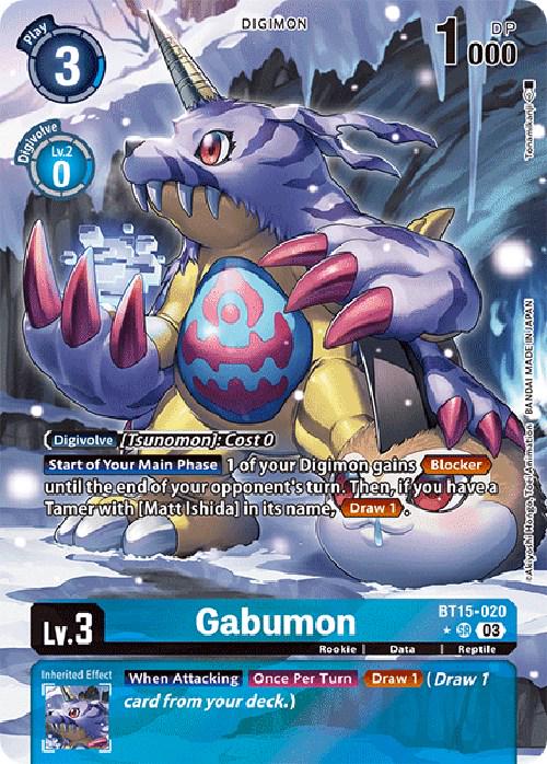 Gabumon [Alternate Art Foil] #BT15-020
