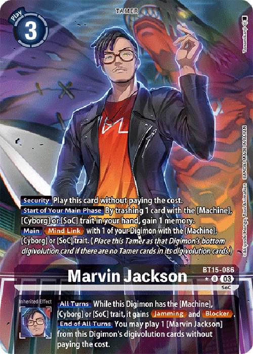 Marvin Jackson [Alternate Art Foil] #BT15-086