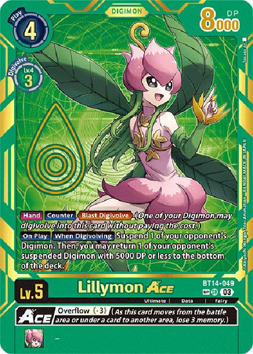 Lillymon ACE [Special Rare Foil] #BT14-049 SP