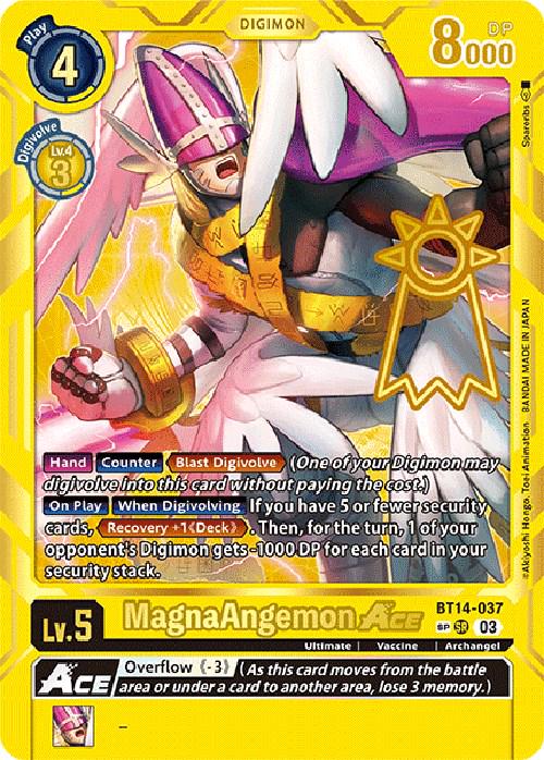 MagnaAngemon ACE [Special Rare Foil] #BT14-037 SP