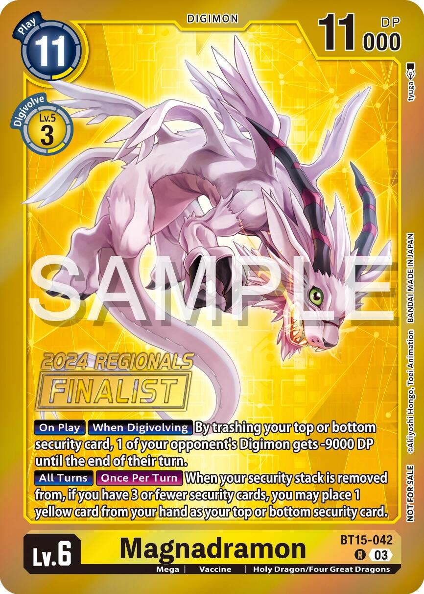 Magnadramon [Regionals Finalist Foil] #BT15-042