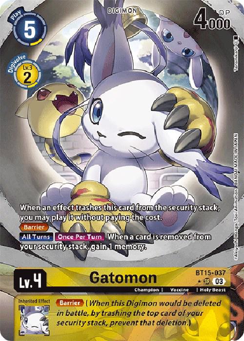 Gatomon [Alternate Art Foil] #BT15-037
