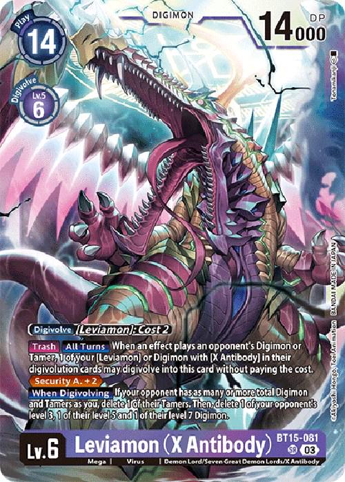 Leviamon [X Antibody Foil] #BT15-081