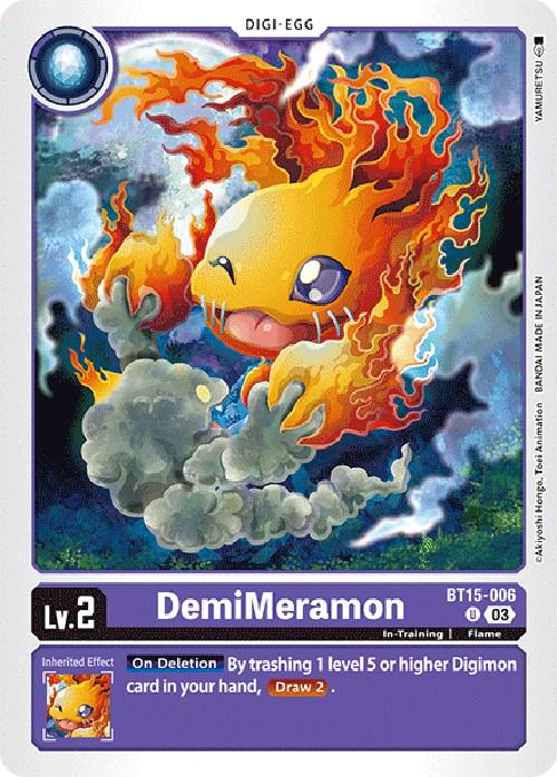 DemiMeramon #BT15-006