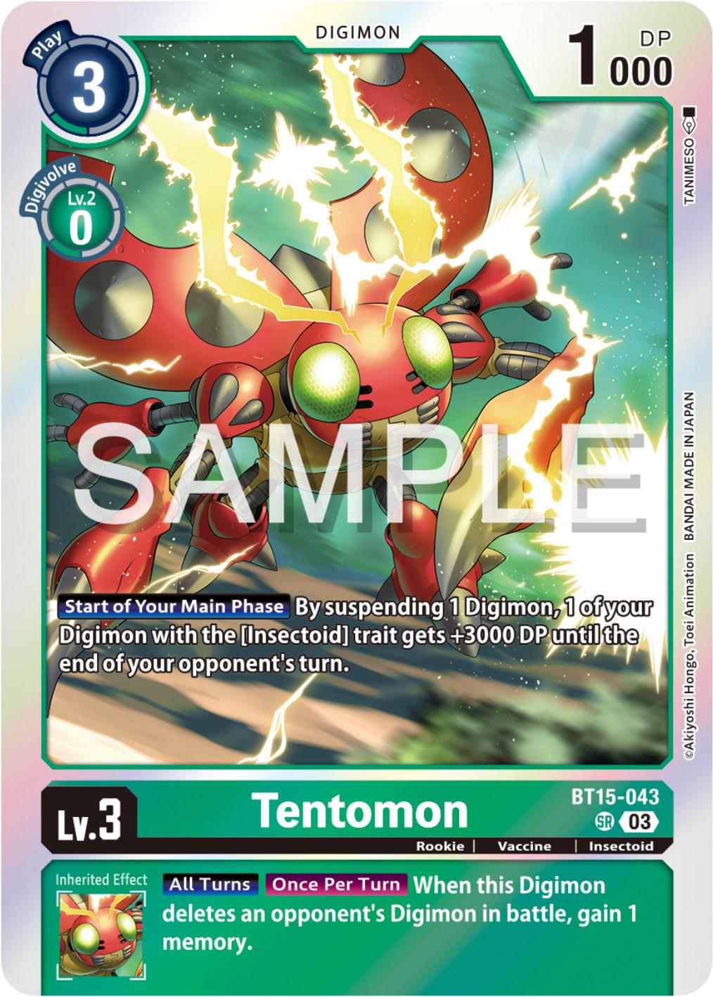 Tentomon [Foil] #BT15-043