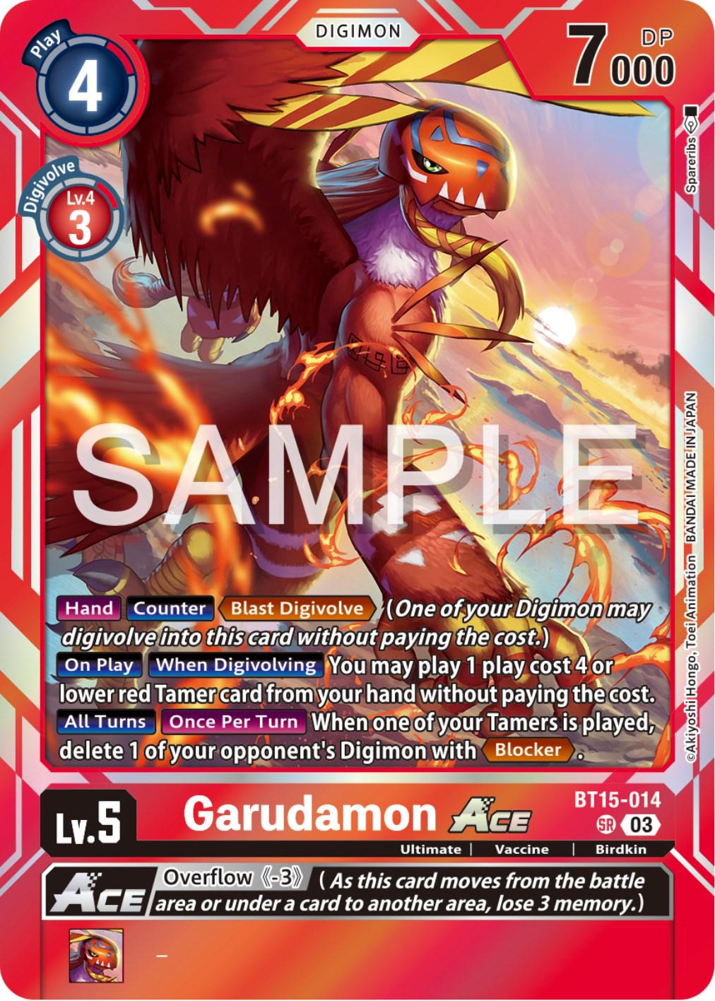 Garudamon ACE [Foil] #BT15-014