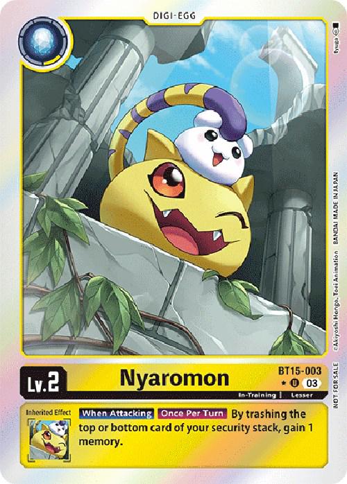 Nyaromon [Box Promotion Pack Foil] #BT15-003