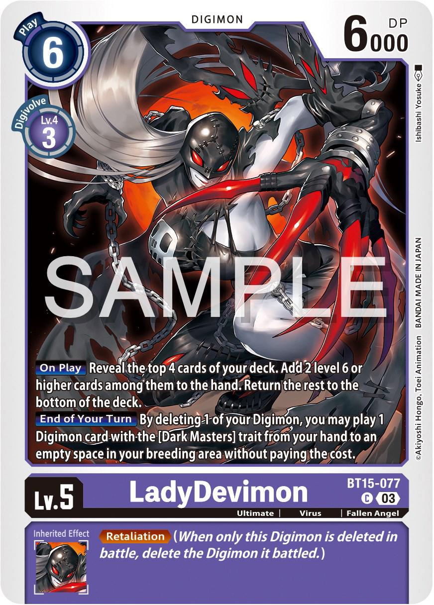 LadyDevimon #BT15-077