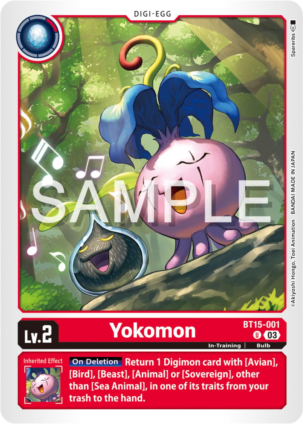 Yokomon #BT15-001