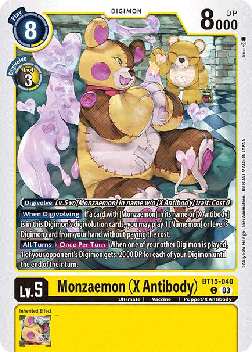 Monzaemon [X Antibody] #BT15-040