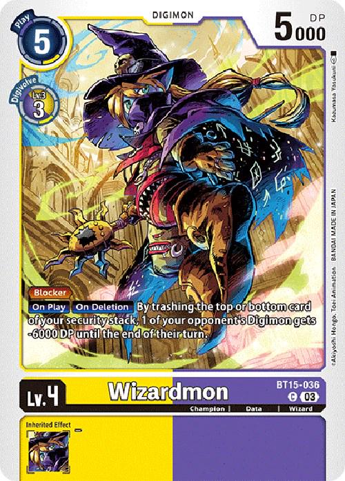 Wizardmon #BT15-036