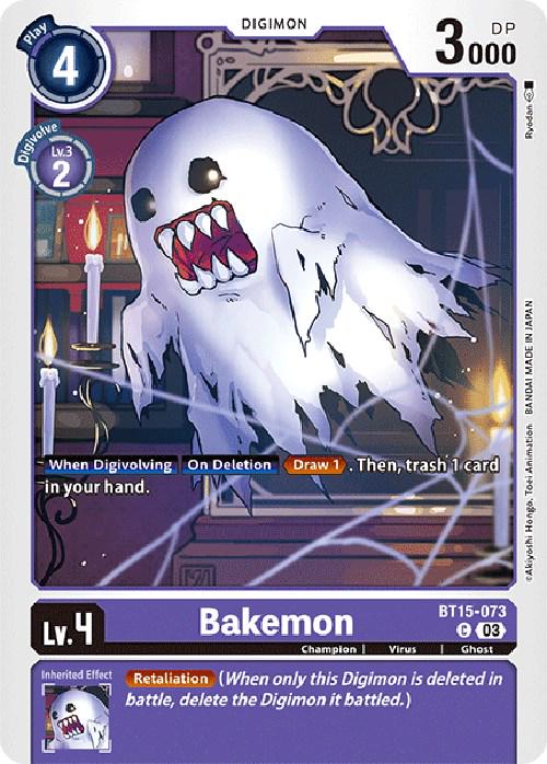 Bakemon #BT15-073