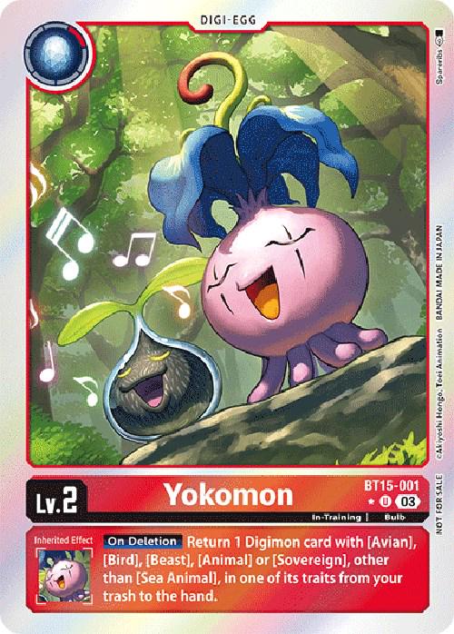 Yokomon [Box Promotion Pack Foil] #BT15-001