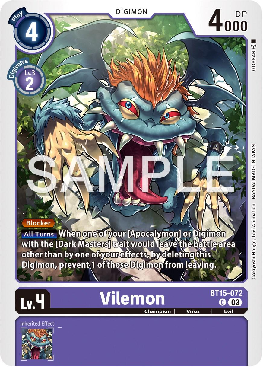Vilemon #BT15-072