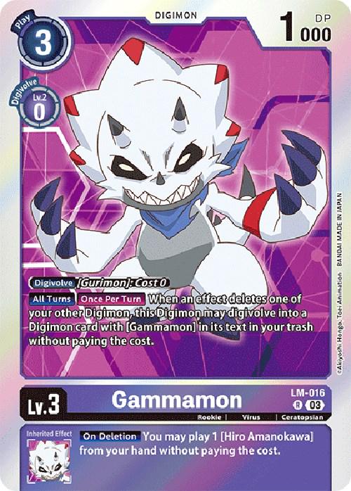 Gammamon [Exclusive Foil] #LM-016