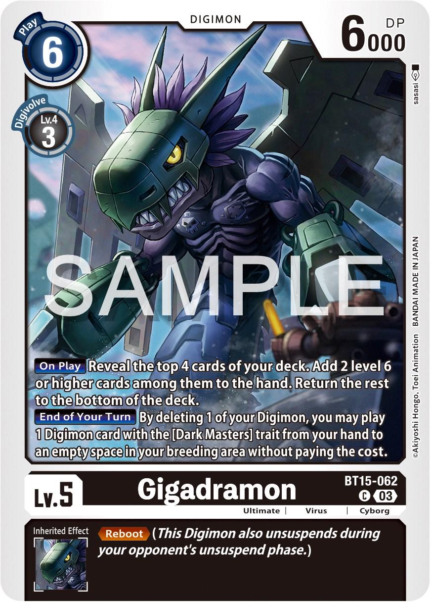 Gigadramon #BT15-062