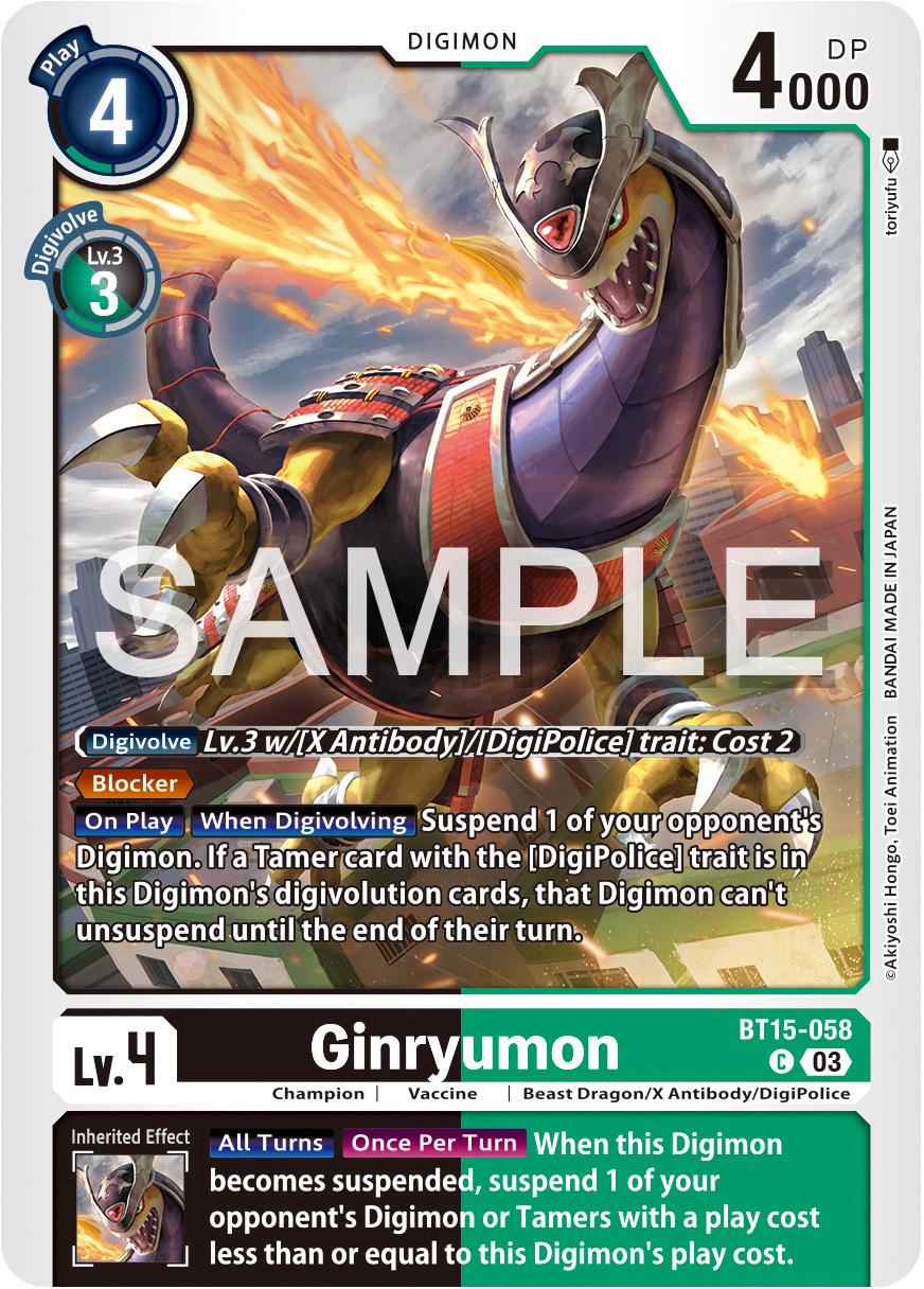 Ginryumon #BT15-058