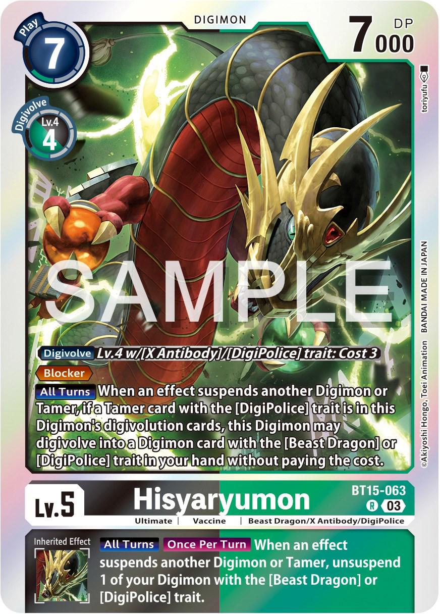 Hisyaryumon [Foil] #BT15-063
