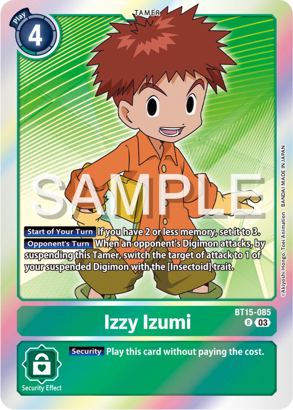 Izzy Izumi [Foil] #BT15-085