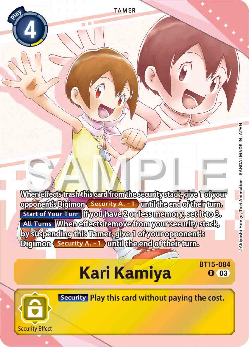 Kari Kamiya [Premium Heroines Set Foil] #BT15-084