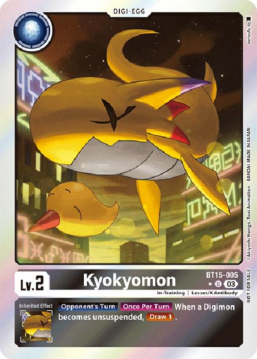 Kyokyomon [Box Promotion Pack Foil] #BT15-005