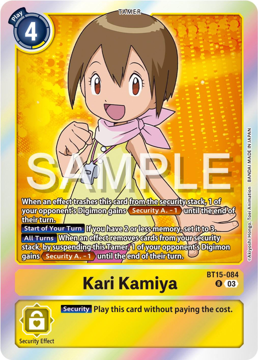 Kari Kamiya [Foil] #BT15-084