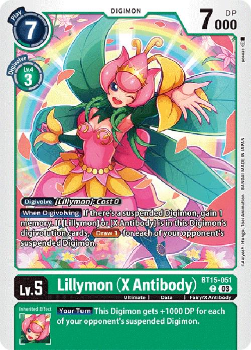 Lillymon [X Antibody] #BT15-051