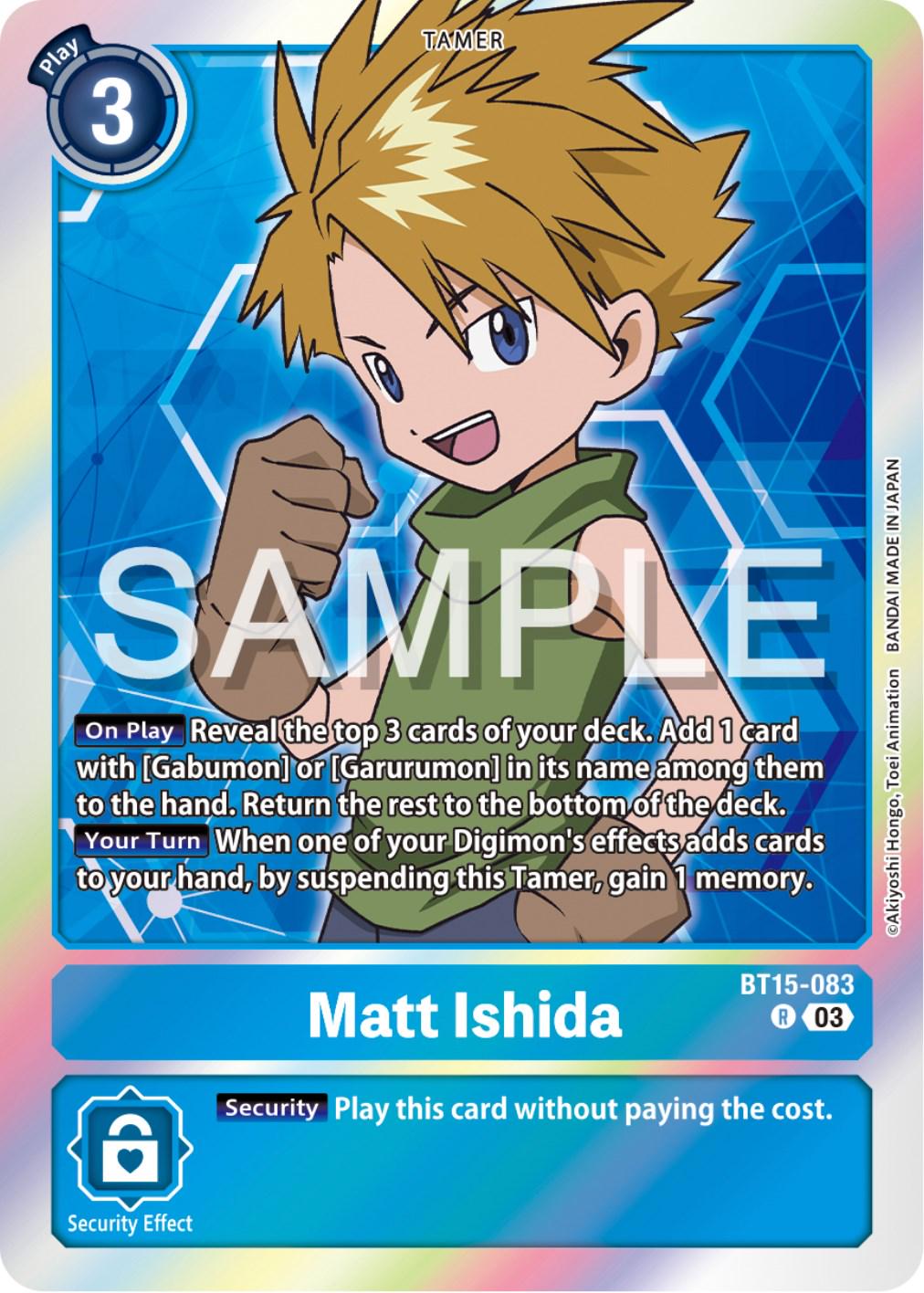 Matt Ishida [Foil] #BT15-083