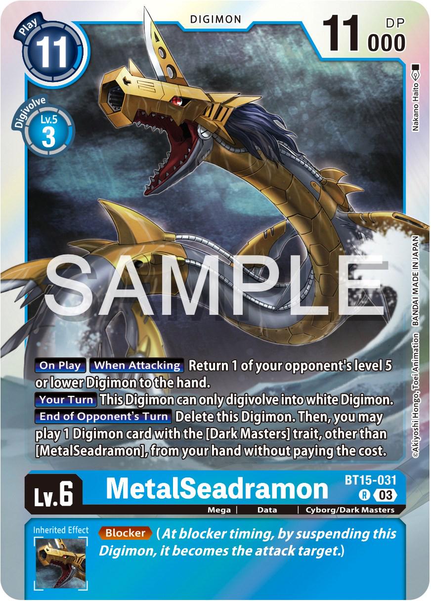 MetalSeadramon [Foil] #BT15-031