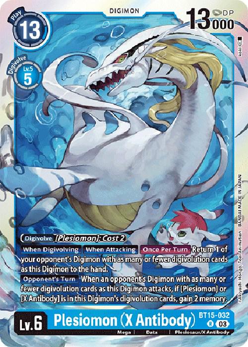 Plesiomon [X Antibody Foil] #BT15-032
