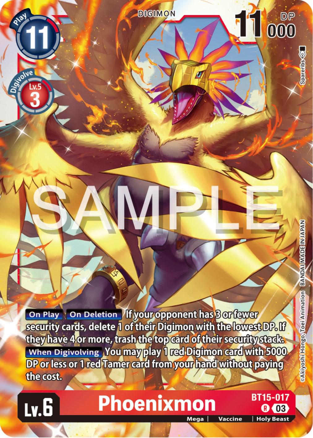 Phoenixmon [Foil] #BT15-017