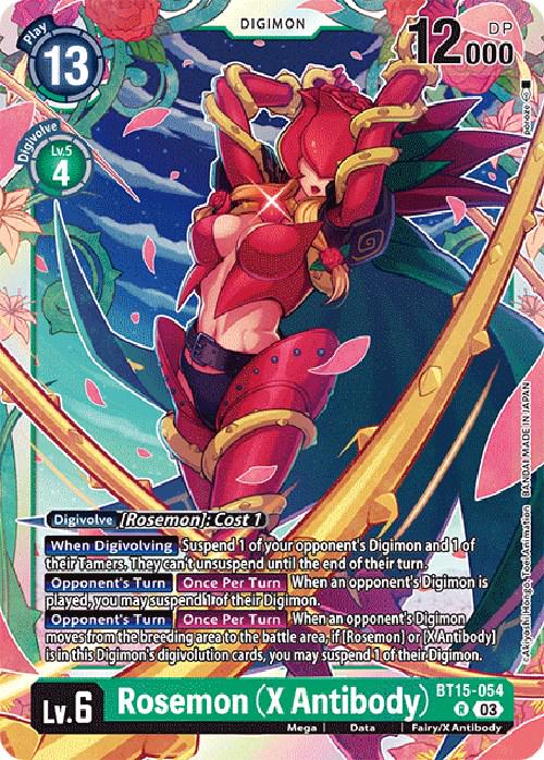 Rosemon [X Antibody Foil] #BT15-054