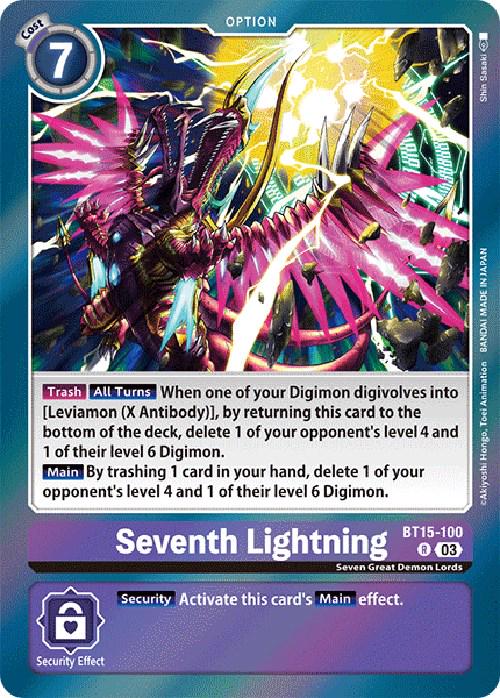 Seventh Lightning [Foil] #BT15-100