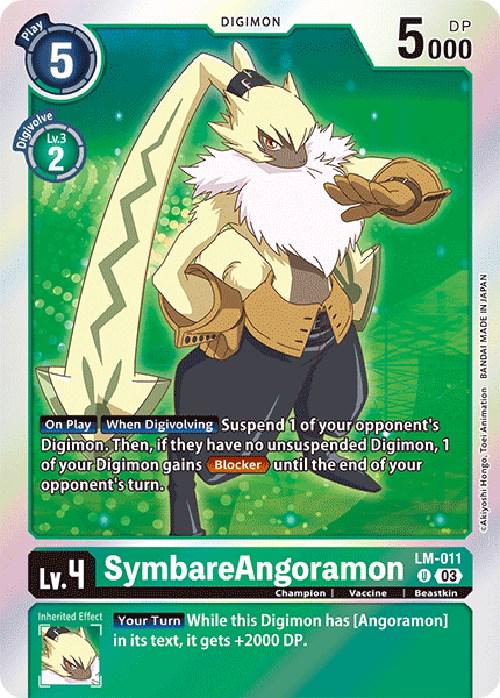 SymbareAngoramon [Exclusive Foil] #LM-011