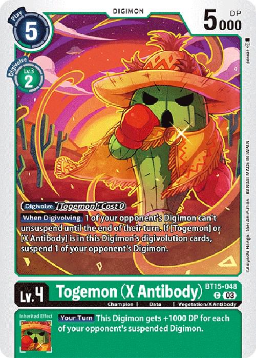 Togemon [X Antibody] #BT15-048