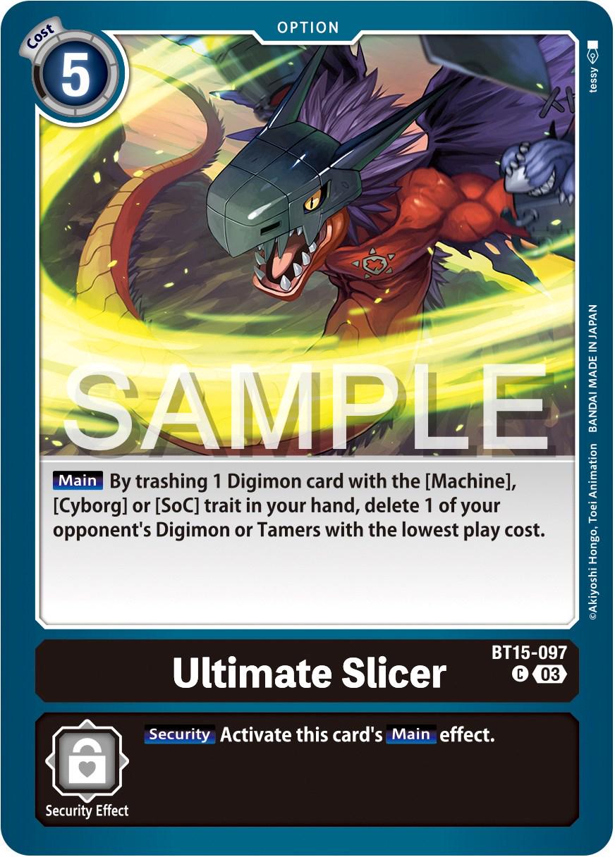 Ultimate Slicer #BT15-097