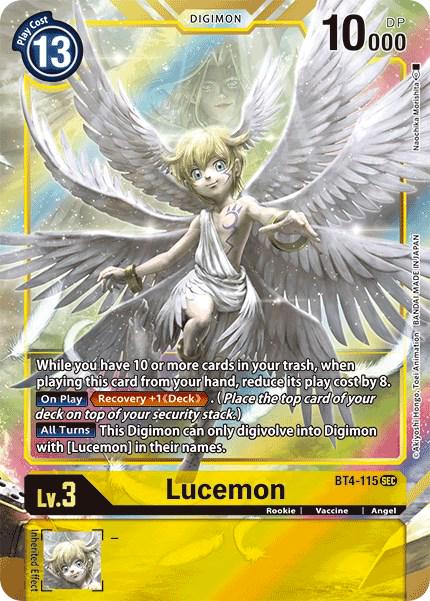 Lucemon [Alternate Art Foil] #BT4-115