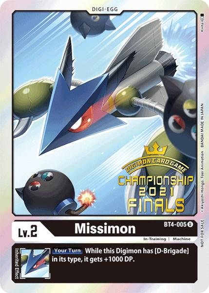 Missimon [Alternate Art Gold Stamp Foil] #BT4-005