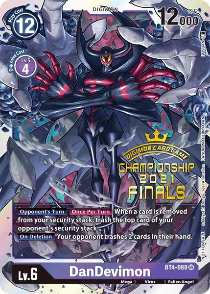 DanDevimon [Alternate Art Gold Stamp Foil] #BT4-088